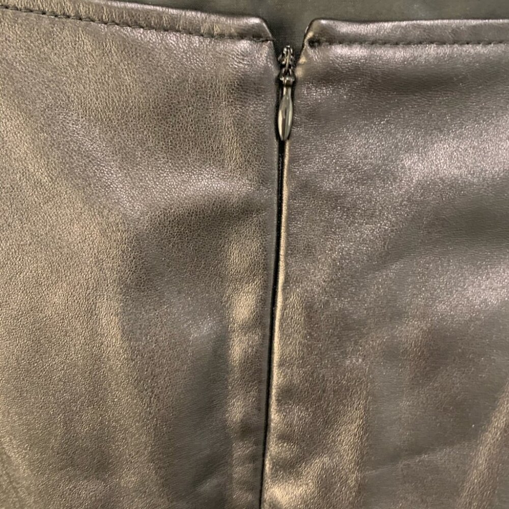 Carlisle 100% Leather Skirt - Picture 4 of 6
